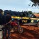 Em Itapuã do Oeste (RO), PRF recupera moto roubada