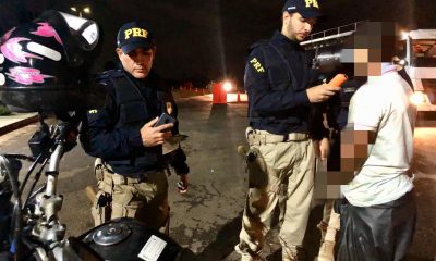 Polícia Rodoviária Federal começa o ano prendendo oito pessoas na BR-364