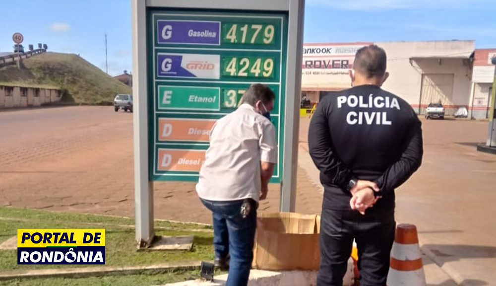 Preço da gasolina cai 20% em Porto Velho após operação da Polícia Civil
