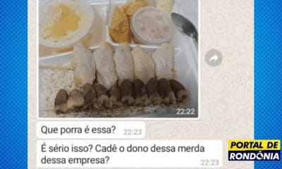 Cliente assedia funcionária de espetinho e recebe frango cru por delivery em Porto Velho