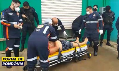 Comerciante é atacado com quatro tiros após descer de caminhonete em Porto Velho