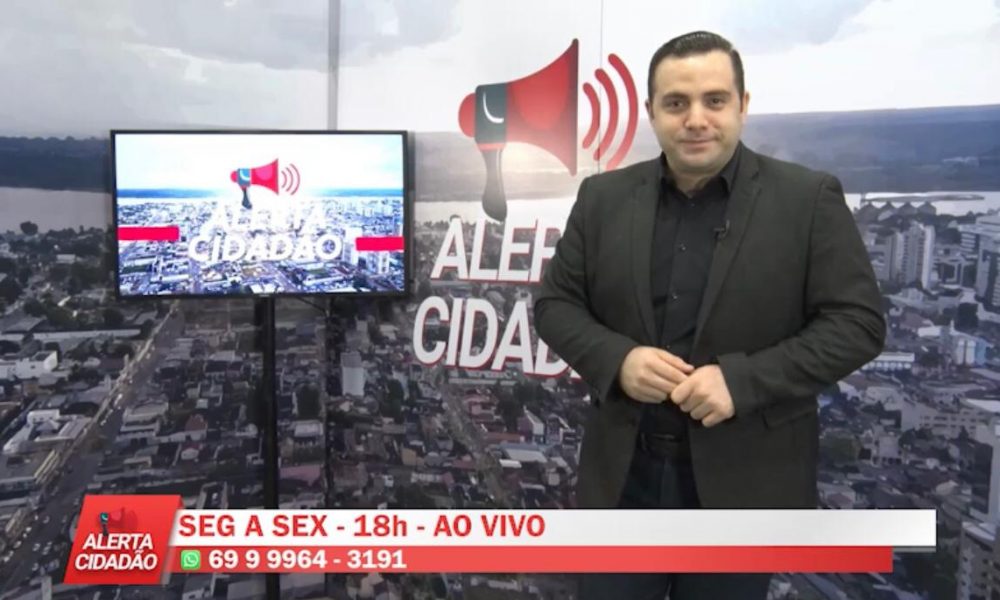 Edielson Souza estreia o programa Alerta Cidadão na RemaTV