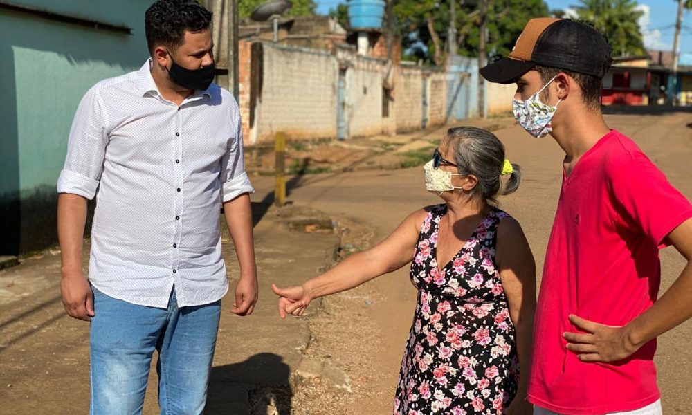 Samuel Costa visita bairros de Porto Velho e ouve o clamor da população