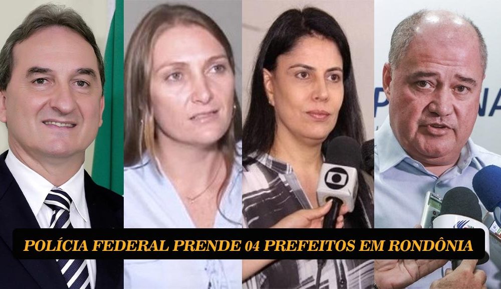 Justiça libera os prefeitos que foram presos por corrupção pela Polícia Federal em RO
