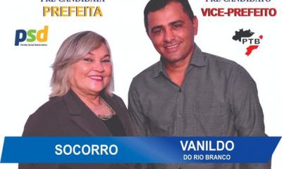 Candidata a Prefeita de Campo Novo de Rondônia Maria Socorro