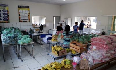 Kits Alimentação beneficiam estudantes da rede estadual de Rondônia