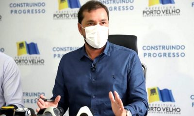 Prefeito de Porto Velho diz que irá comprar 80 mil doses da vacina contra a COVID-19