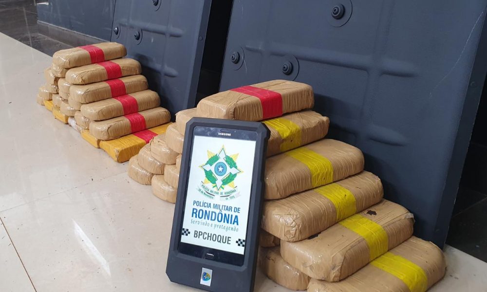 Batalhão de choque apreende 43 Kg de cocaína avaliada em R$ 700 mil reais