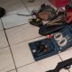 Polícia flagra desmanche de moto no Orgulho do Madeira e prende homem com armas e drogas