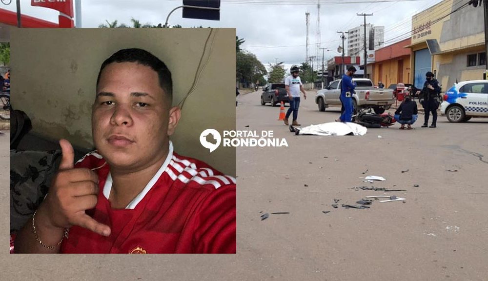 Jovem de 19 anos morre em acidente no cruzamento das avenidas Rio Madeira com Rio de Janeiro