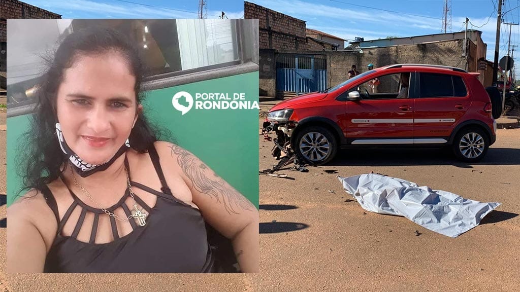 Mulher morre após ser atropelada duas vezes por carro e caminhonete na Zona Leste de Porto Velho