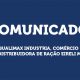 Comunicado da empresa Qualimax Indústria, Comércio & Distribuidora de Ração