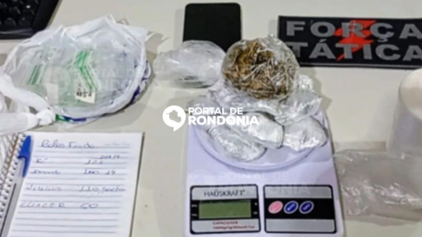 image-58 Homem é preso por tráfico de drogas em residência no interior de Rondônia