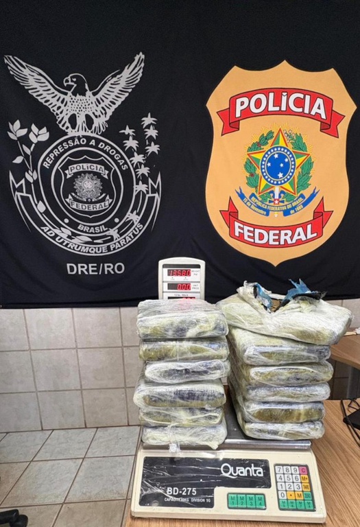 5de984ba-fdf2-4d9d-ac05-4f140736013c Polícia Federal apreende mais de 26 kg de drogas no Aeroporto de Porto Velho